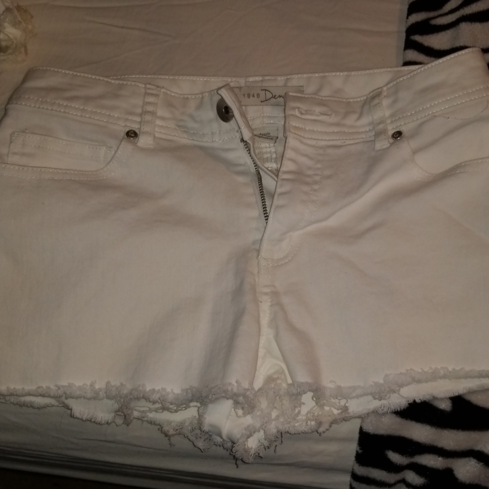 White shorts
